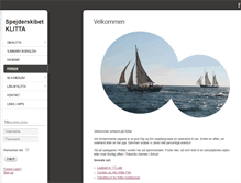 Tablet Screenshot of klitta.dk